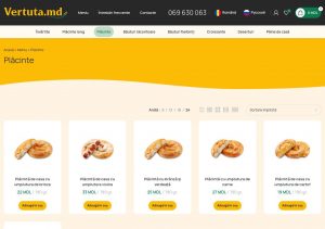 Placinte moldovenești de casă coapte la Vertuta.md